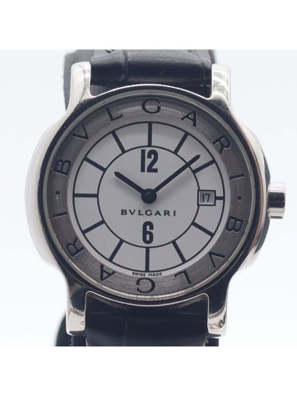 Bvlgari Operational Maintenance Solotempo Date Silver Dial Watch
